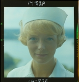 2777/1 Flickporträtt. Sjuksköterska.
