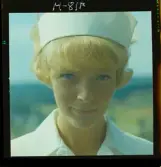 2777/1 Flickporträtt. Sjuksköterska.