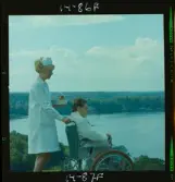 2777/1 Flickporträtt. Sjuksköterska.