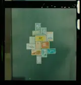 2742 Sweden around the world Repro omslag + Frimärken