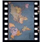 2744/14 Sieverts Kabelverk Världskarta för slides