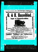 2768/7 Hasselblad Svartvita avfotograferingar av andras motiv för Hasselbladsboken (1981)