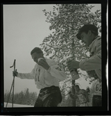 Vasaloppet 1945 och 1946.