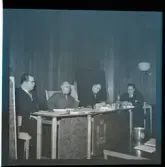 Fotbollsförbundets årsmöte på Gillet, 1946.