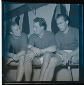 Lundberg, Knud, t.v. och Ove Nielsen t.h. (handboll).