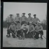 Stockholms bandylag (spel i Gävle), 1 januari 1945.