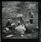 Landskamp Sverige-Finland-Norge, 1946.