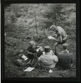 Landskamp Sverige-Finland-Norge, 1946.