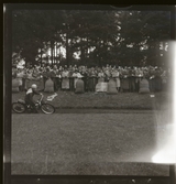 Motortävlingar i Kumla, 19 juni 1945.