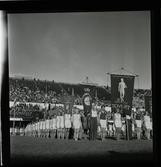 Arbetarolympiaden i Helsingfors 1946.