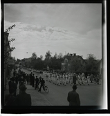 Barnens Dag, KUMLA, gymnastikuppvisning vid Kumlasjön, 28 maj 1944. Nitrat