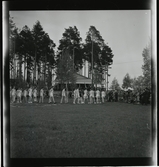 Barnens Dag, KUMLA, gymnastikuppvisning vid Kumlasjön, 28 maj 1944. Nitrat