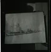 Cementas nya silos på Lövholmen, 1946.