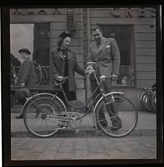 Cykel-reportage för Vecko-Nytt, 1947.