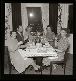 Kollrum med familj, Stockholm 1946.