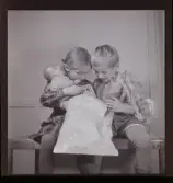 L.M.-gården, Midsommarkransen, barnkrubba, reportage för Vecko-Nytt 1948.