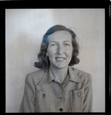 Låftman, fru, passbild, 1947.