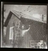 Olsson, Margit och Börge, lysning och bröllop, 1945.