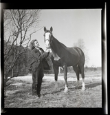 Ridskola Djursholm (Rudolf Öberg), 2 juni 1945.