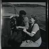 Sundberg i Nynäshamn (midsommar 1946).