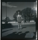 Småbarn på Kungholmsstrand, 1947.