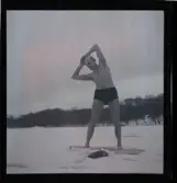 Vinterbadar-klubben, uppvisning vid Brunnsviken.