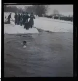 Vinterbadar-klubben, uppvisning vid Brunnsviken.