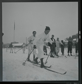 D.M.-skidstafett vid Saltsjöbaden, 6 februari 1945.