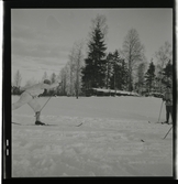 D.M.-skidstafett vid Saltsjöbaden, 6 februari 1945.