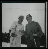 Högvall, Sven, Ljusdal, t.v. och Johansson, David från Delsbo (etta och två i 