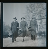 Moras, IFK, lag i stafetter, Nisse, Anders, Gunnar.