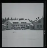 Sv.D. skid-skyttetävling vid Tullinge, 28 januari 1945.