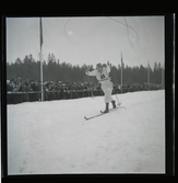 SM på skidor i Kramfors, 1945.