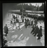 SM på skidor i Kramfors, 1945.