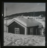 SM på skidor i Kramfors, 1945.