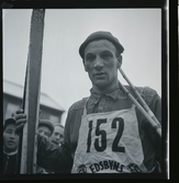 SM på skidor i Kramfors, 1945.