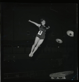 Persson, Ann-Margret, Stockholms G.F., svensk mästarinna i gymnastik, 1946.