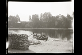 74/1962 Gerard Odencrantz En kyrkbåt lägger till Leksand