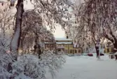 Långbro, Långbro Gård vintern 1995