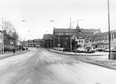 Örby, Huddingevägen vid centrum 1976