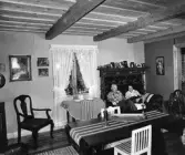 Sigvard Lönnkvist med Doris i Stockstugan