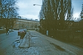 Inspektion av beläggning på Bredgatan, 1990-tal