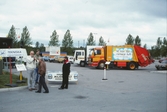 Tekniska har utställning vid Mariebergs köpcentrum, 1990-tal