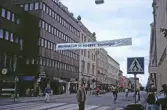 Miljöbanderoller i centrum, 1990-tal