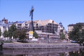 Bostadshus på Järntorget tar form, 1990-tal