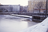 Svartån mot Engelbrektsgatan och fiskeritorget, 1990-tal