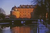 Örebro slott vid solnedgången, 1990-tal