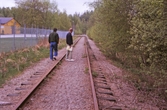 Inspektion av järnvägsspår, 1990-tal