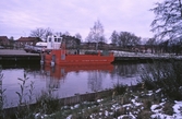 Pråm vid Skebäck, 1990-tal