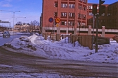 Östra Bangatan och Fredsgatan, 1990-tal